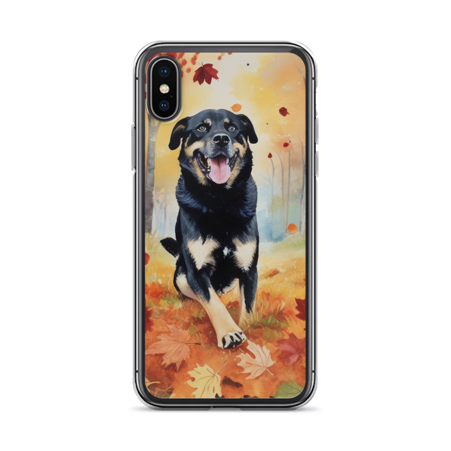 PugMug Custom Blue iPhone Case