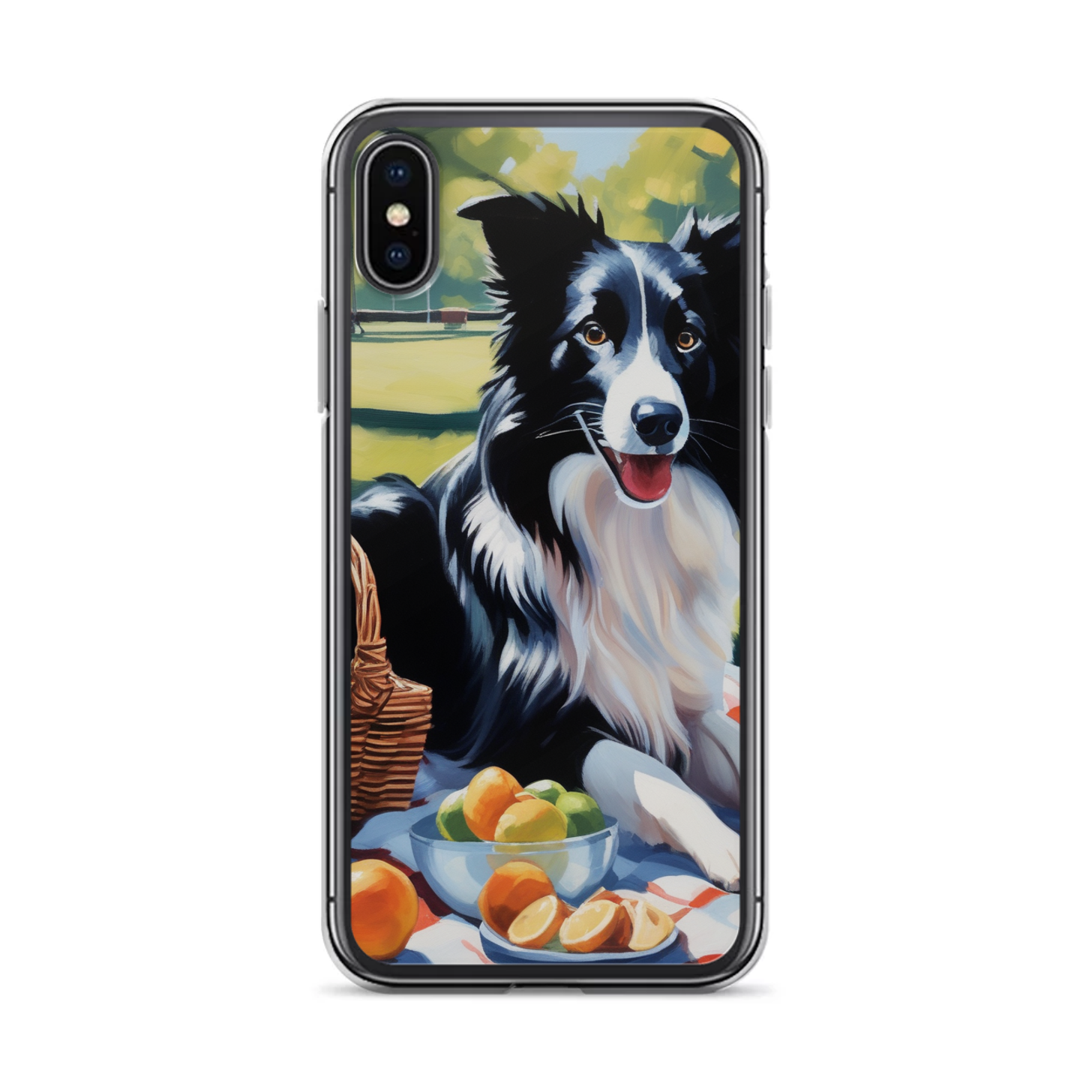 PugMug Custom Border Collie iPhone Case