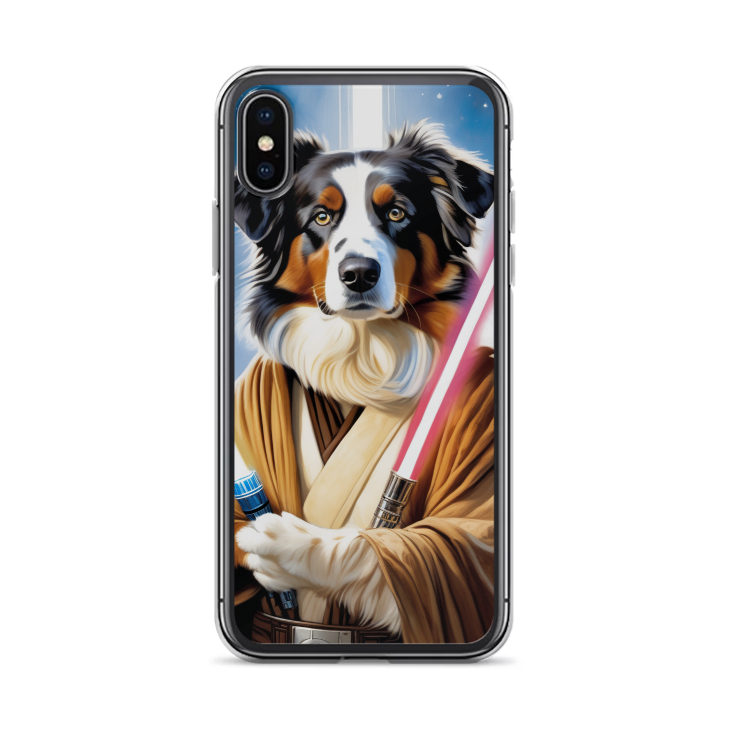 PugMug Custom Australian Shepherd Dog iPhone Case
