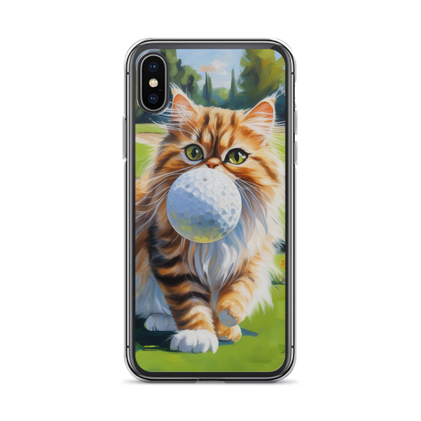 PugMug Custom Tabby Persian Cat iPhone Case