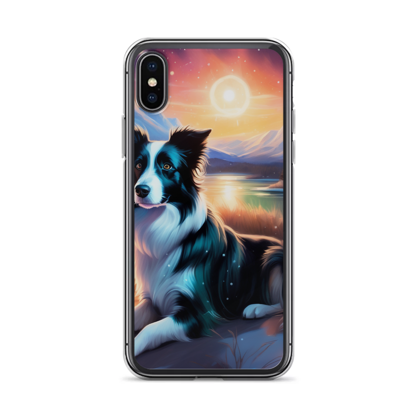 PugMug Custom Border Collie iPhone Case