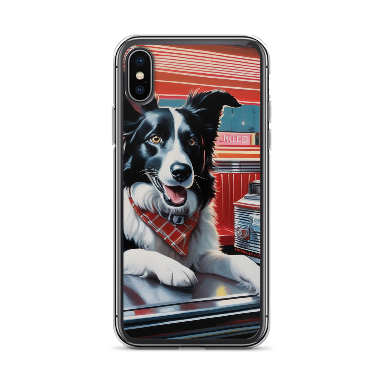PugMug Custom Border Collie iPhone Case