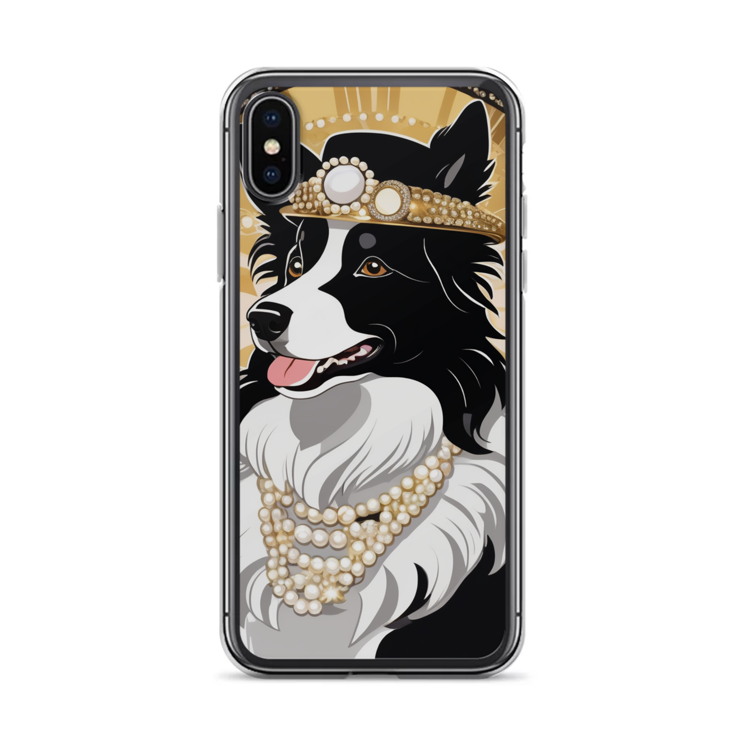 PugMug Custom Border Collie iPhone Case