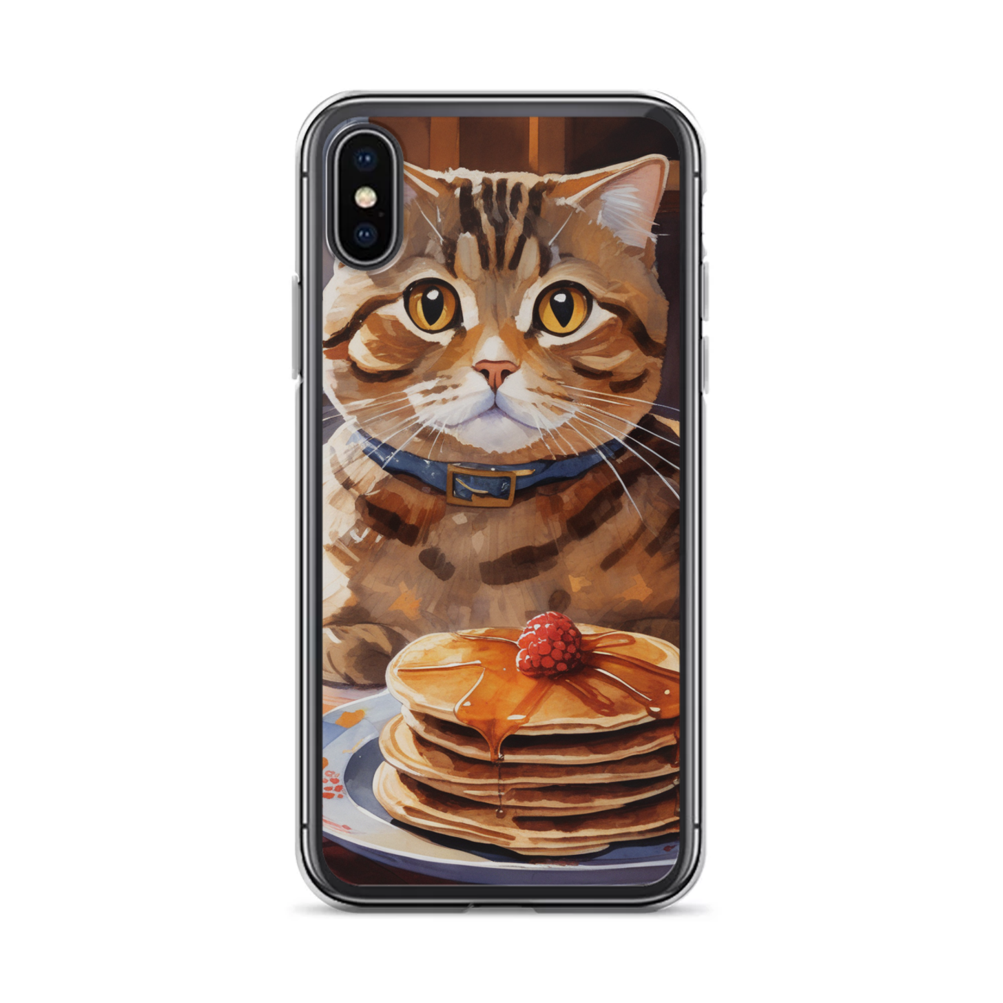 PugMug Custom Tabby Scottish Fold Cat iPhone Case