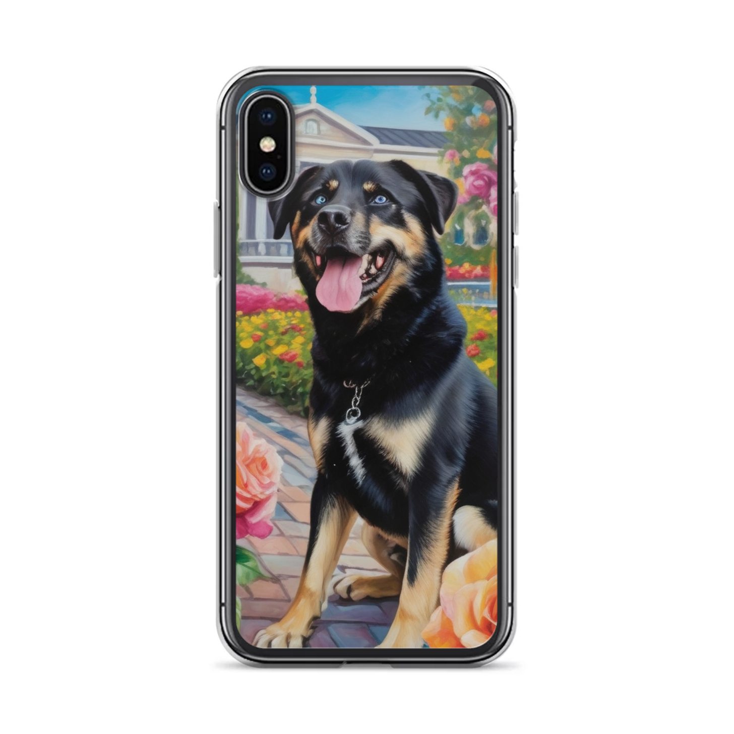 PugMug Custom Blue iPhone Case