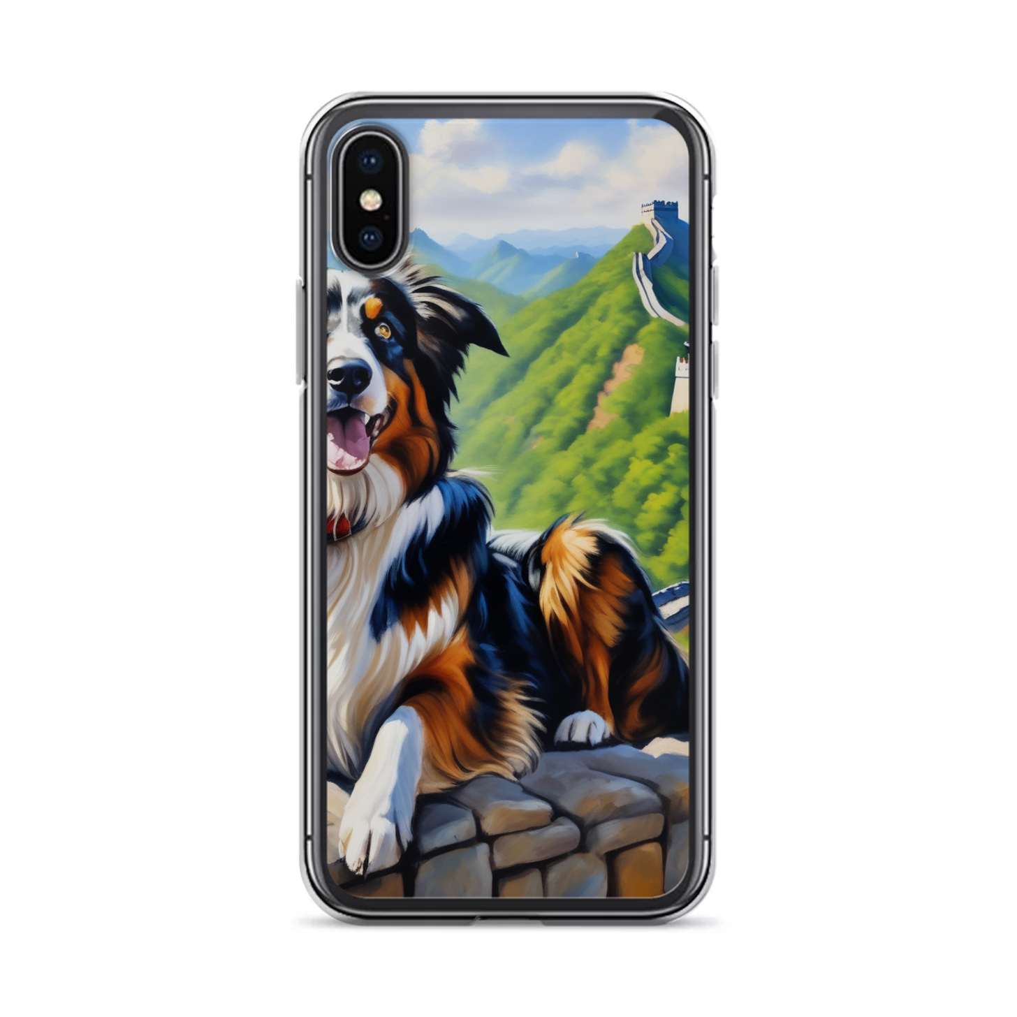 PugMug Custom Australian Shepherd Dog iPhone Case