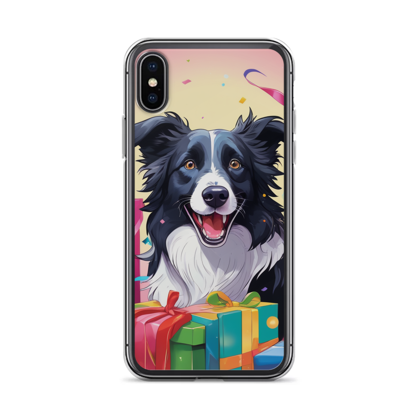 PugMug Custom Border Collie iPhone Case