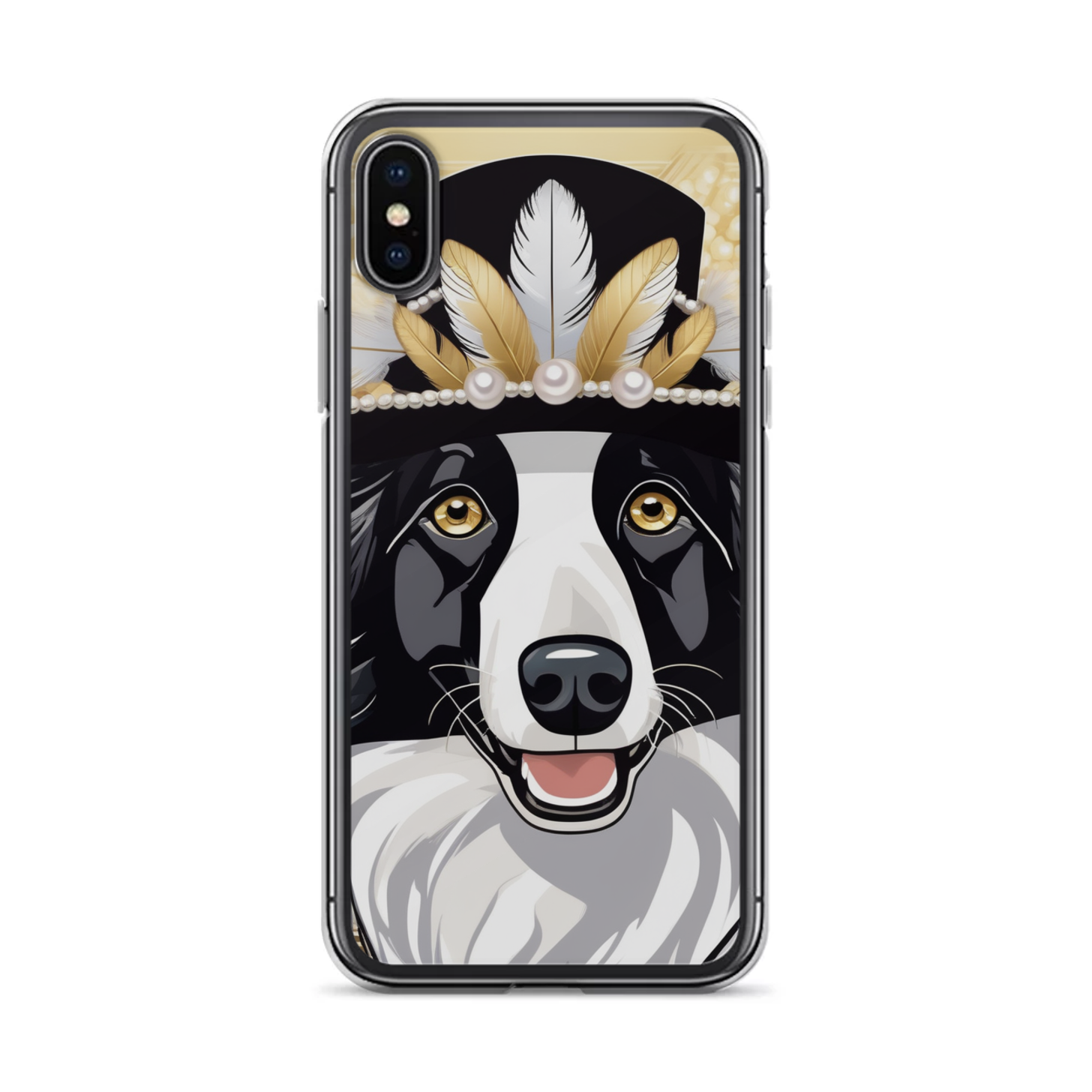PugMug Custom Border Collie iPhone Case