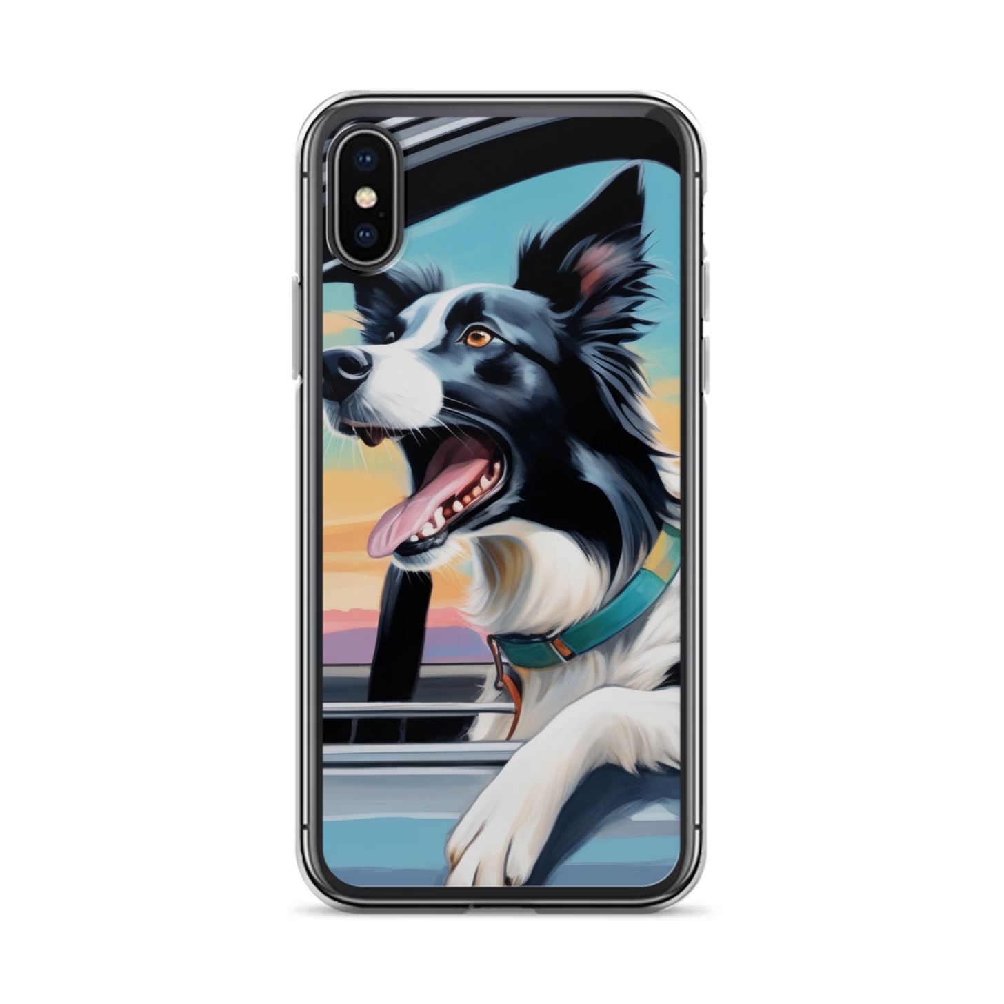 PugMug Custom Border Collie iPhone Case