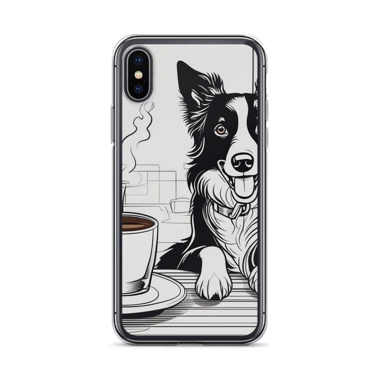 PugMug Custom Border Collie iPhone Case