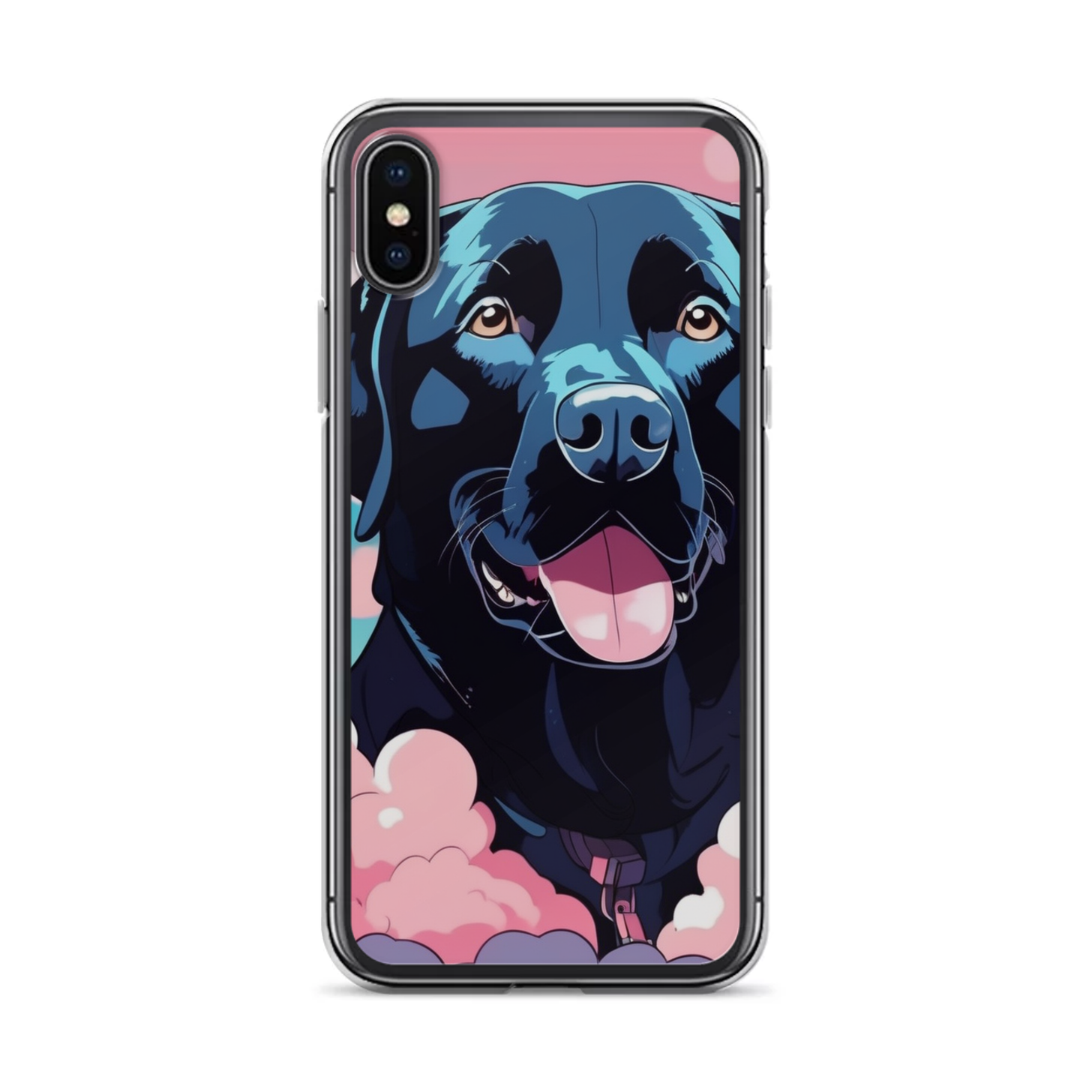 PugMug Custom Black Labrador Retriever iPhone Case
