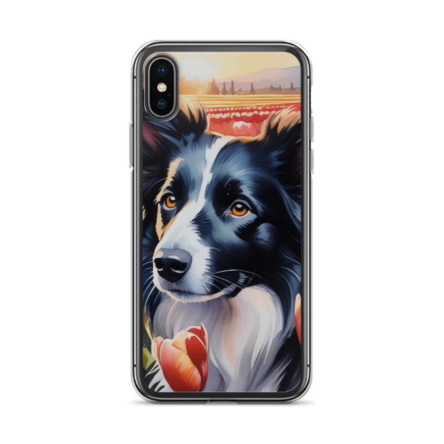 PugMug Custom Border Collie iPhone Case