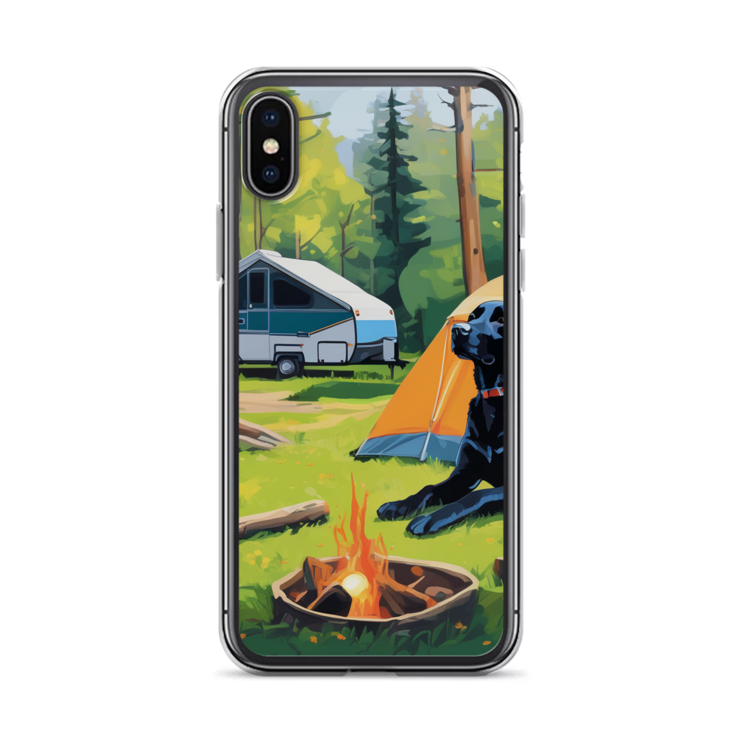 PugMug Custom Black Labrador Retriever iPhone Case