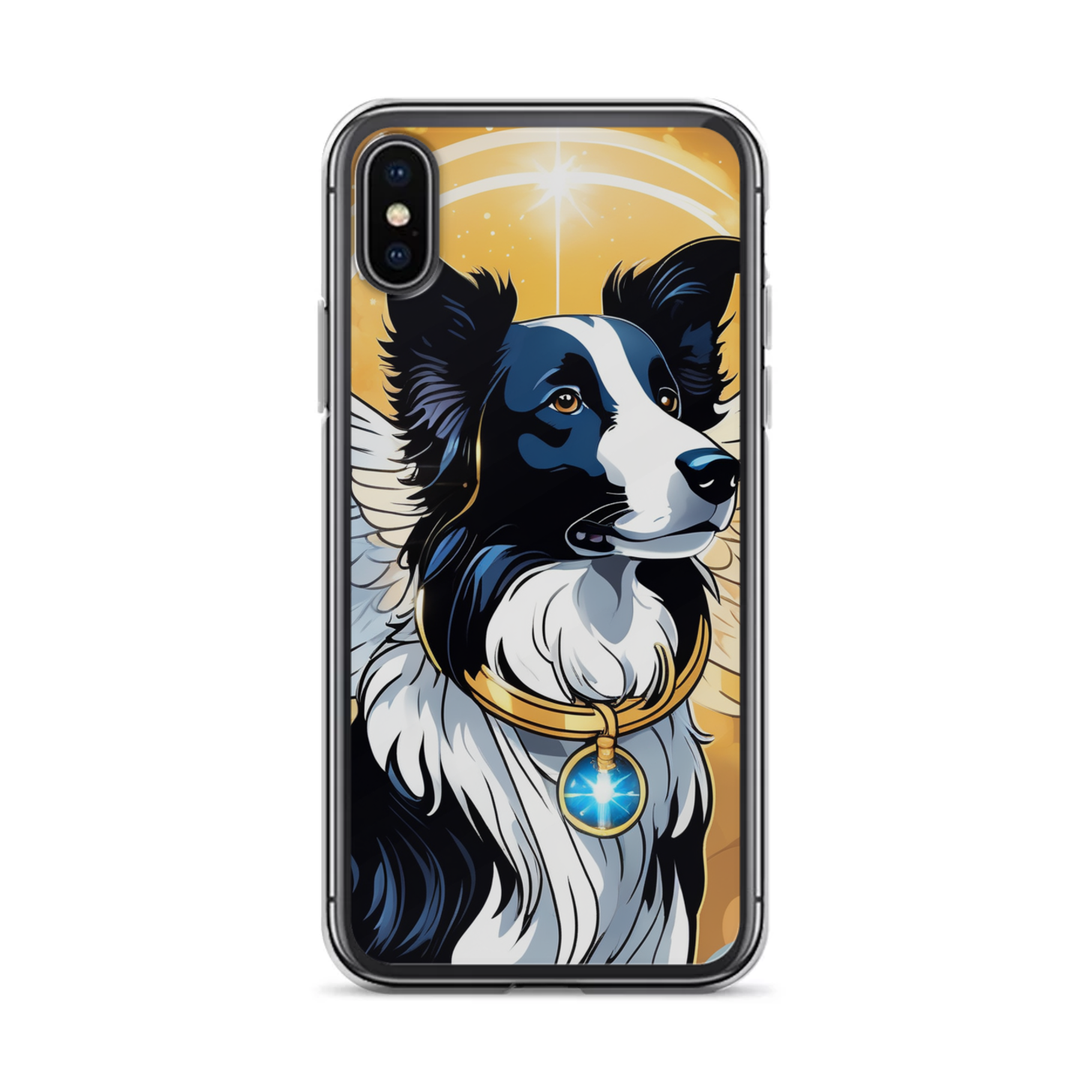 PugMug Custom Border Collie iPhone Case