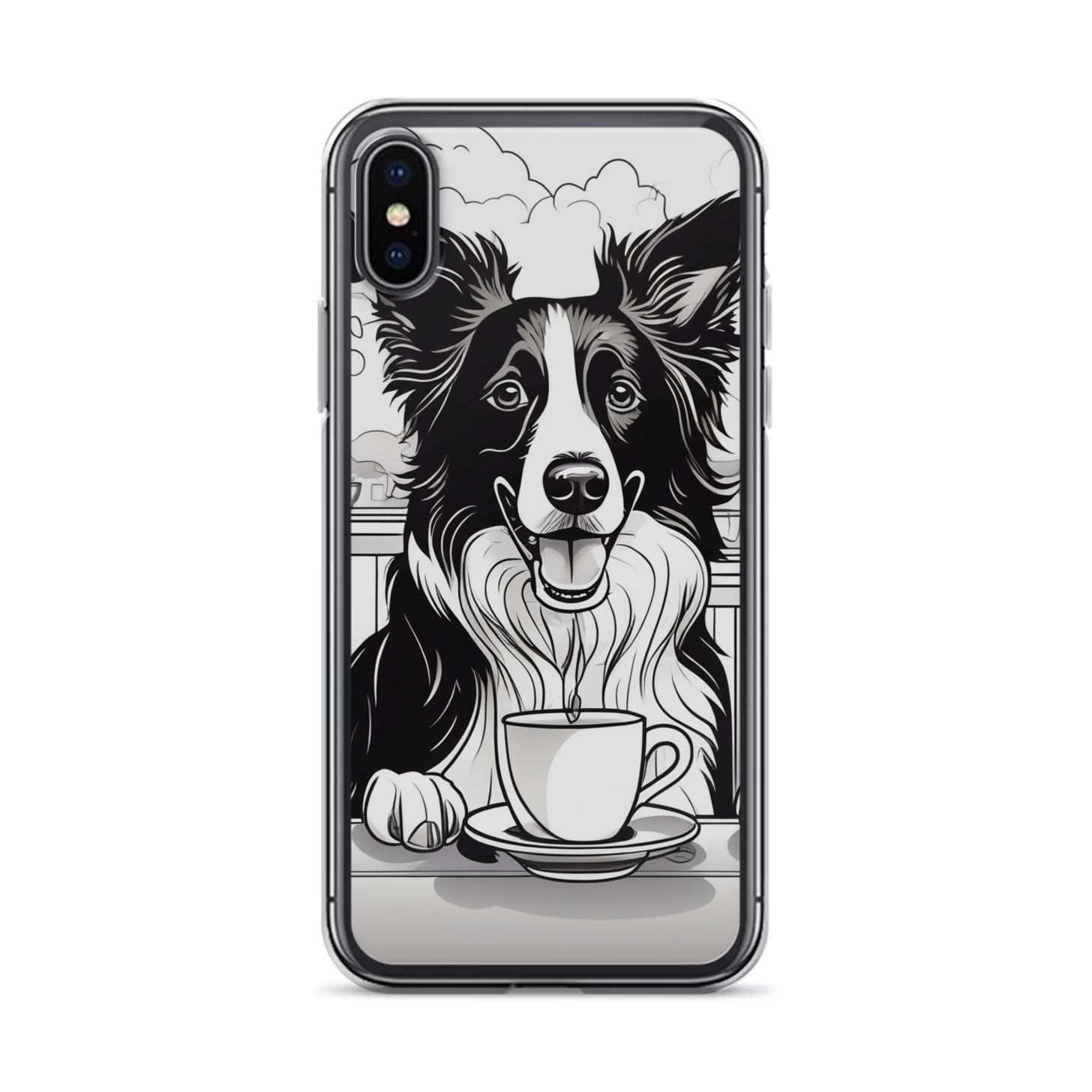 PugMug Custom Border Collie iPhone Case