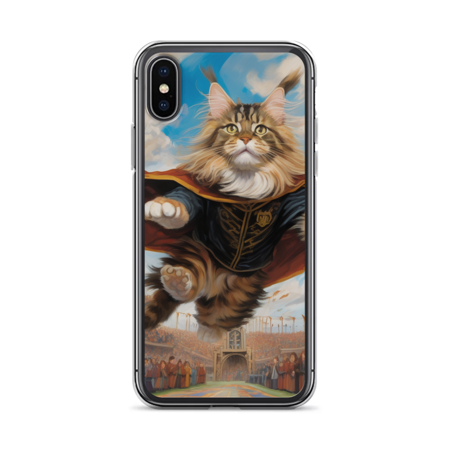 PugMug Custom Tabby Maine Coon Cat iPhone Case