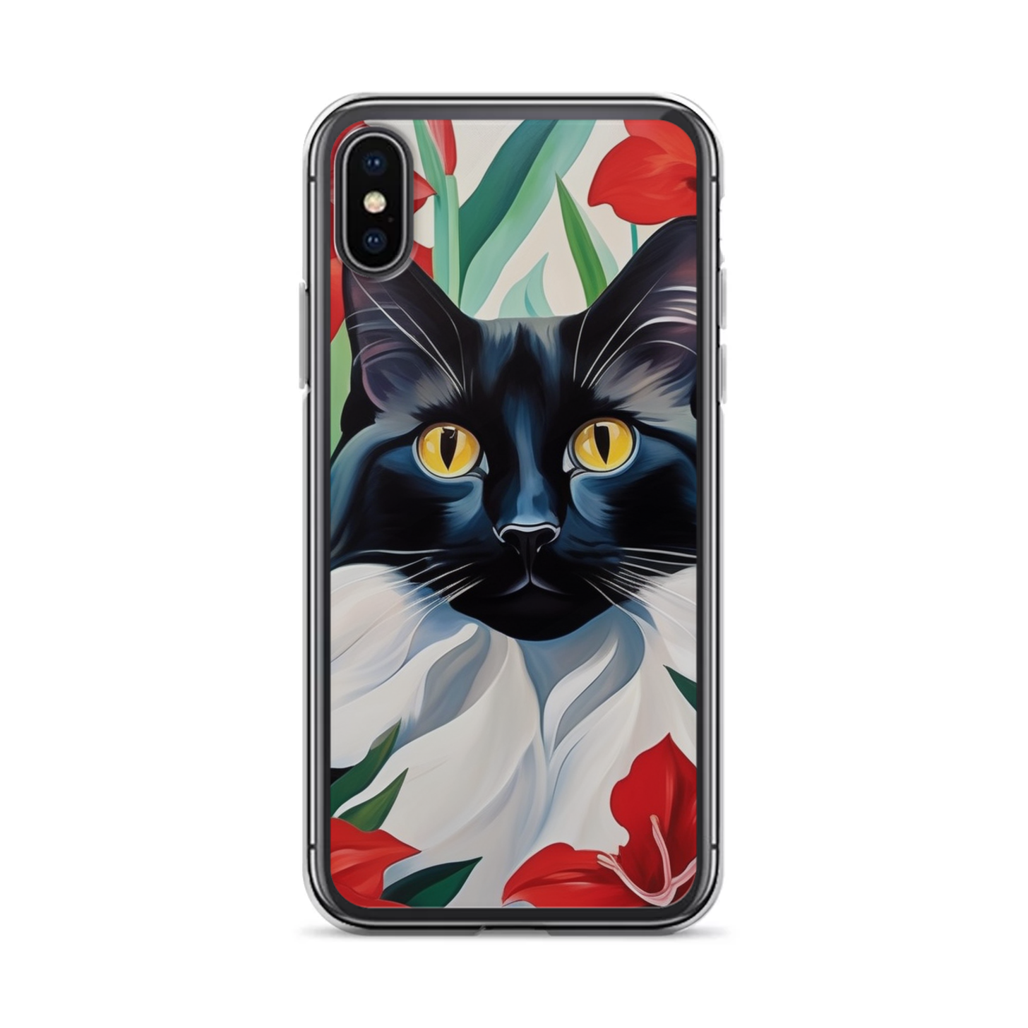 PugMug Custom Black Ragdoll Cat iPhone Case