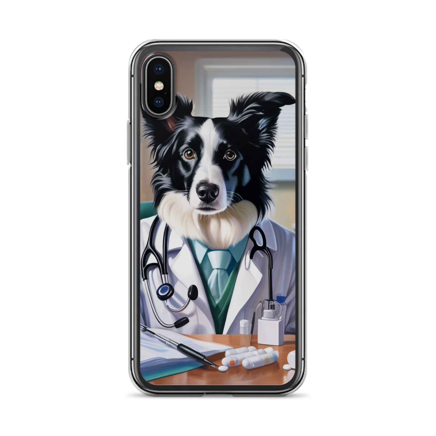 PugMug Custom Border Collie iPhone Case