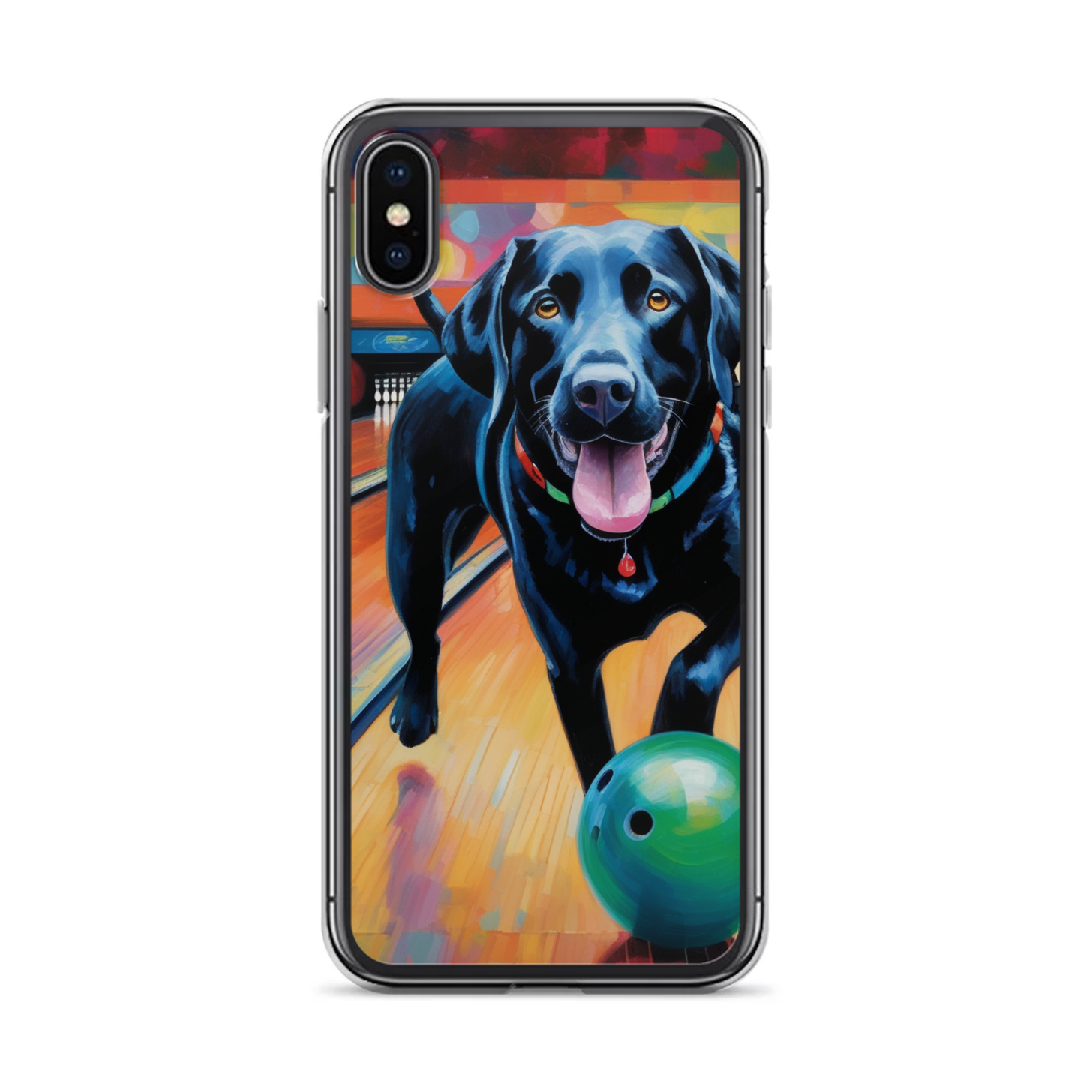 PugMug Custom Black Labrador Retriever iPhone Case
