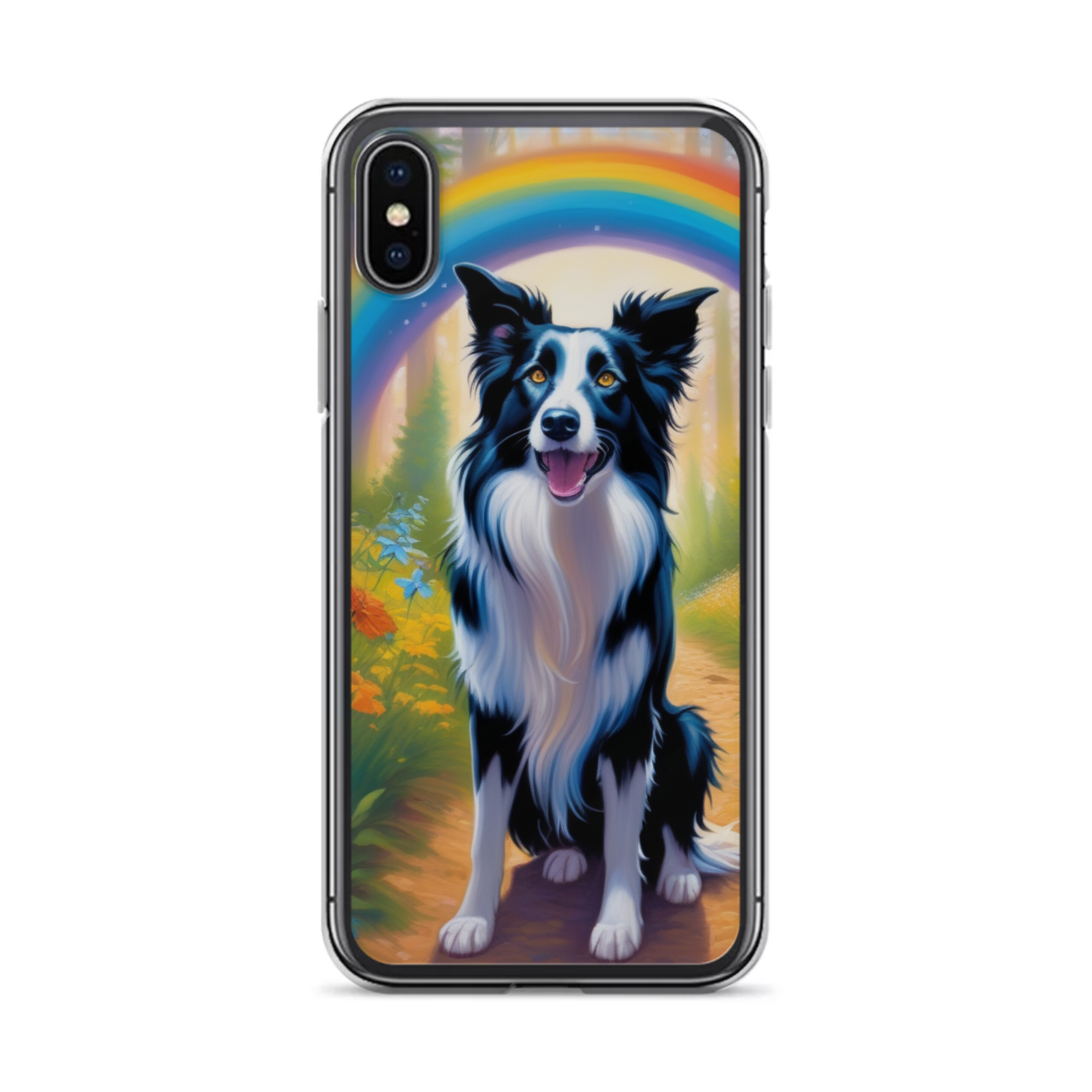 PugMug Custom Border Collie iPhone Case