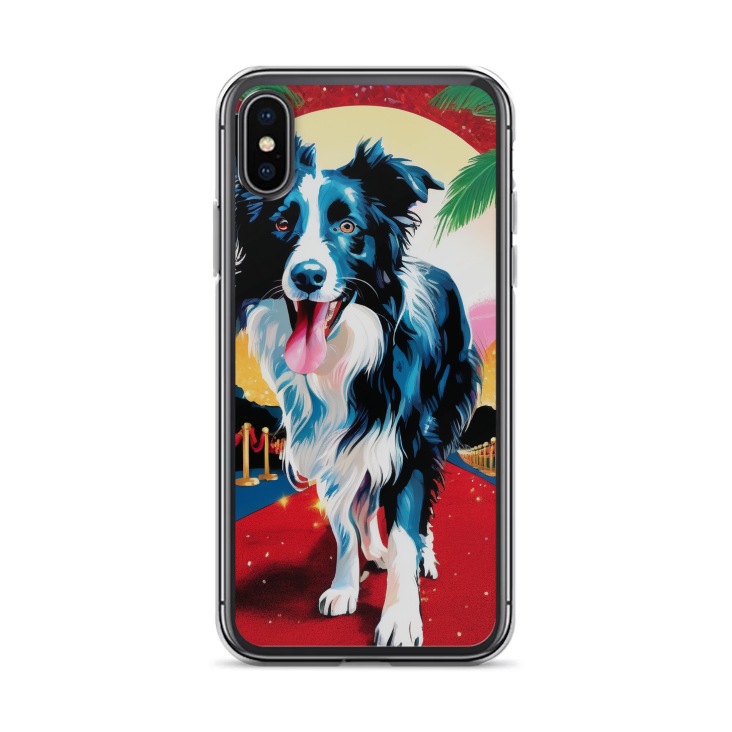 PugMug Custom Border Collie iPhone Case