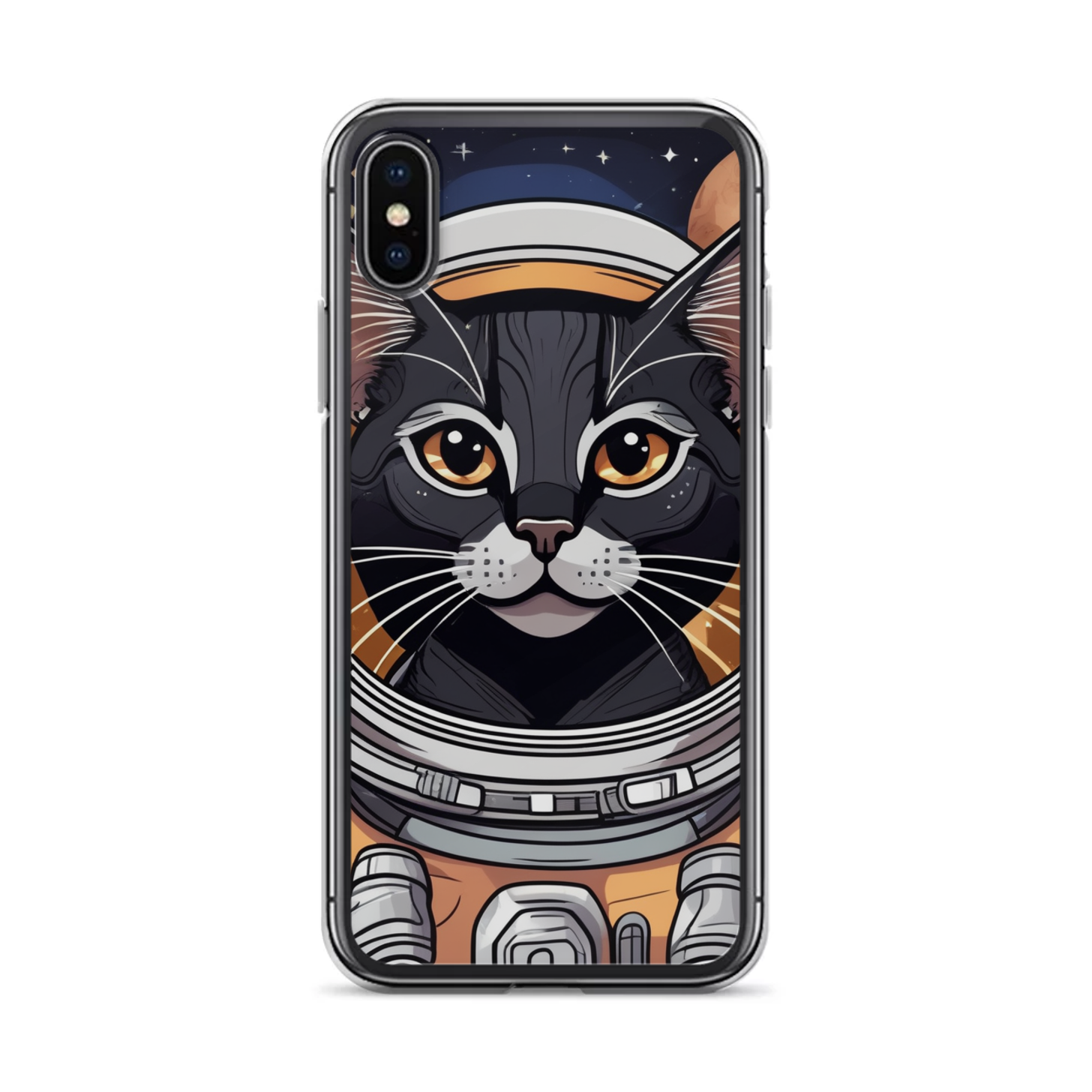 PugMug Custom Black Abyssinian Cat iPhone Case