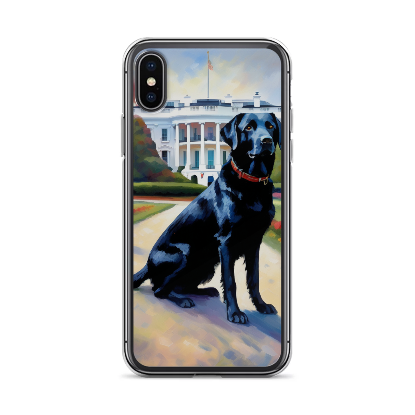 PugMug Custom Black Labrador Retriever iPhone Case