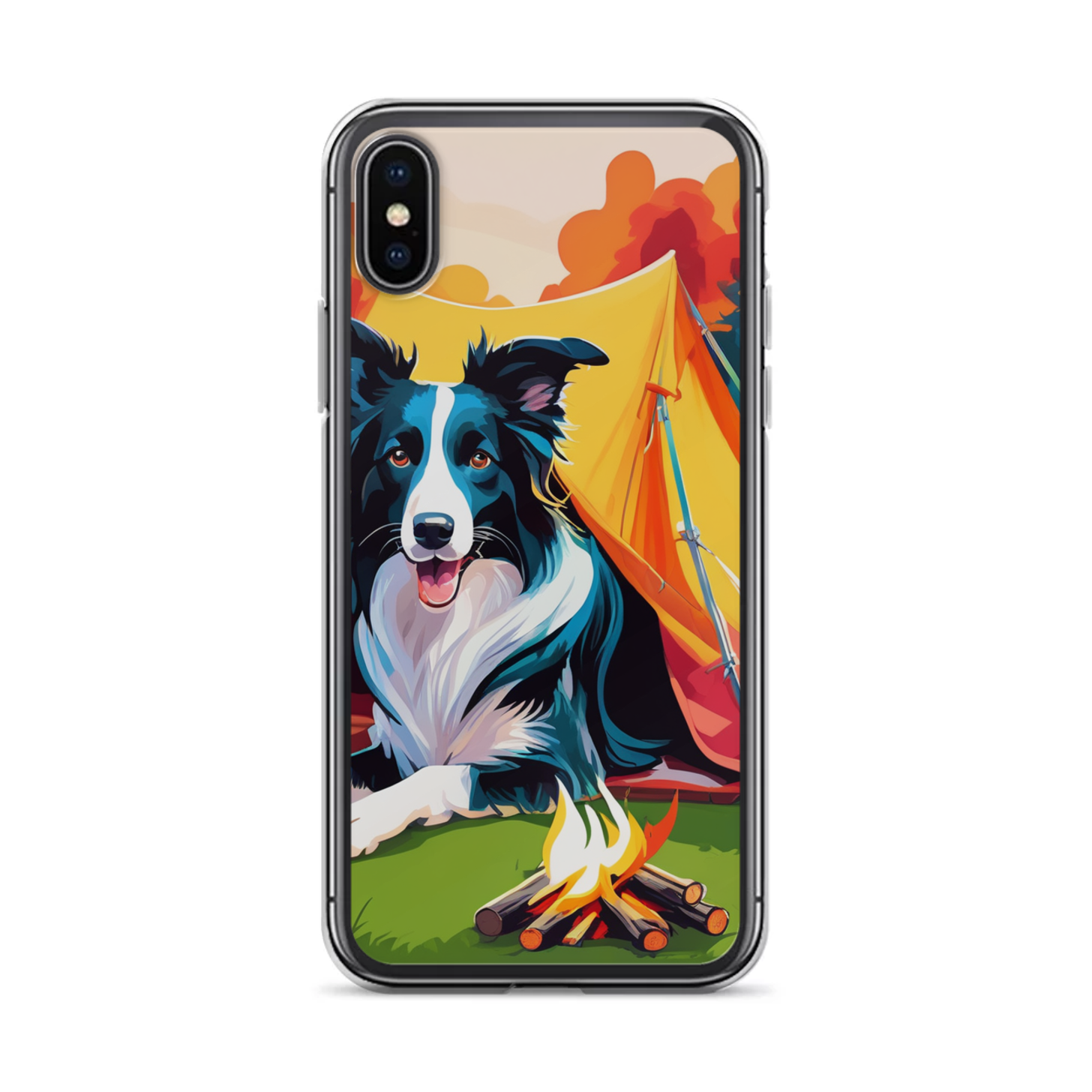 PugMug Custom Border Collie iPhone Case
