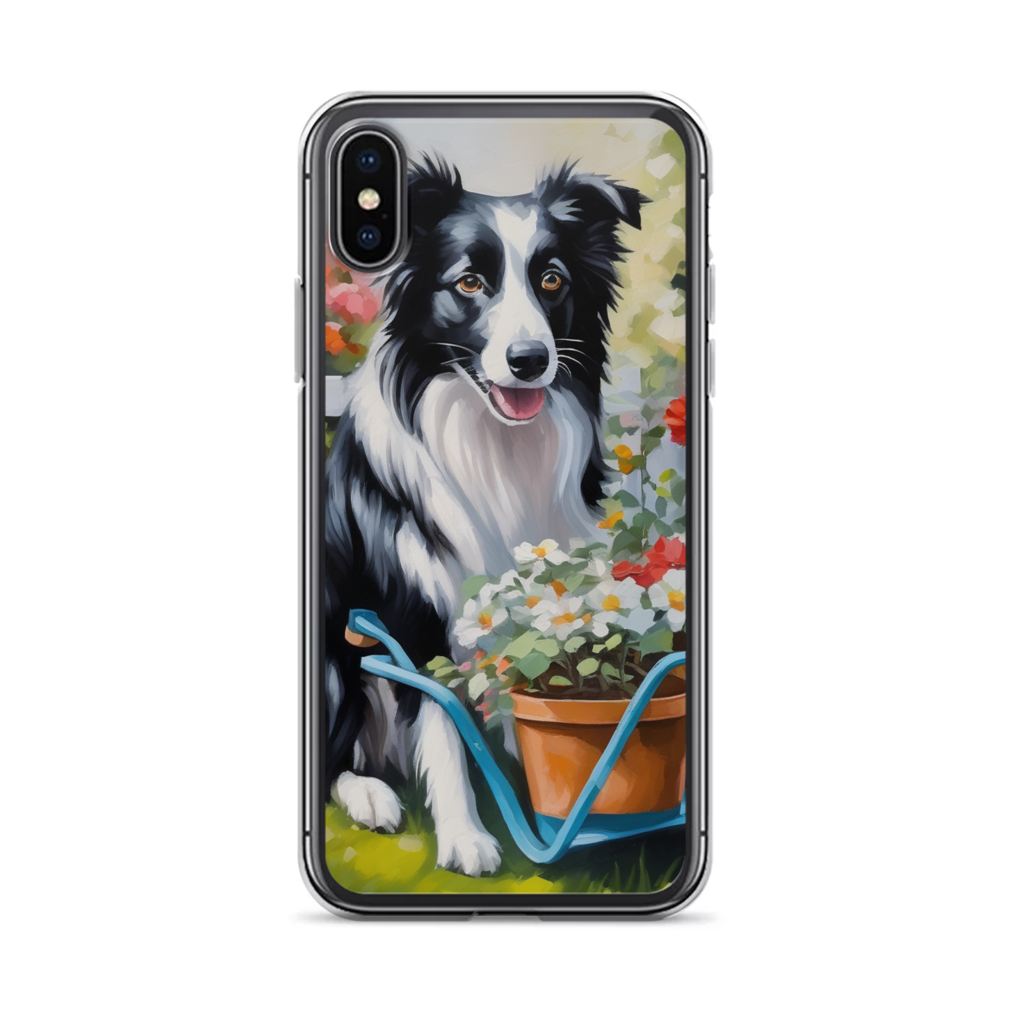 PugMug Custom Border Collie iPhone Case