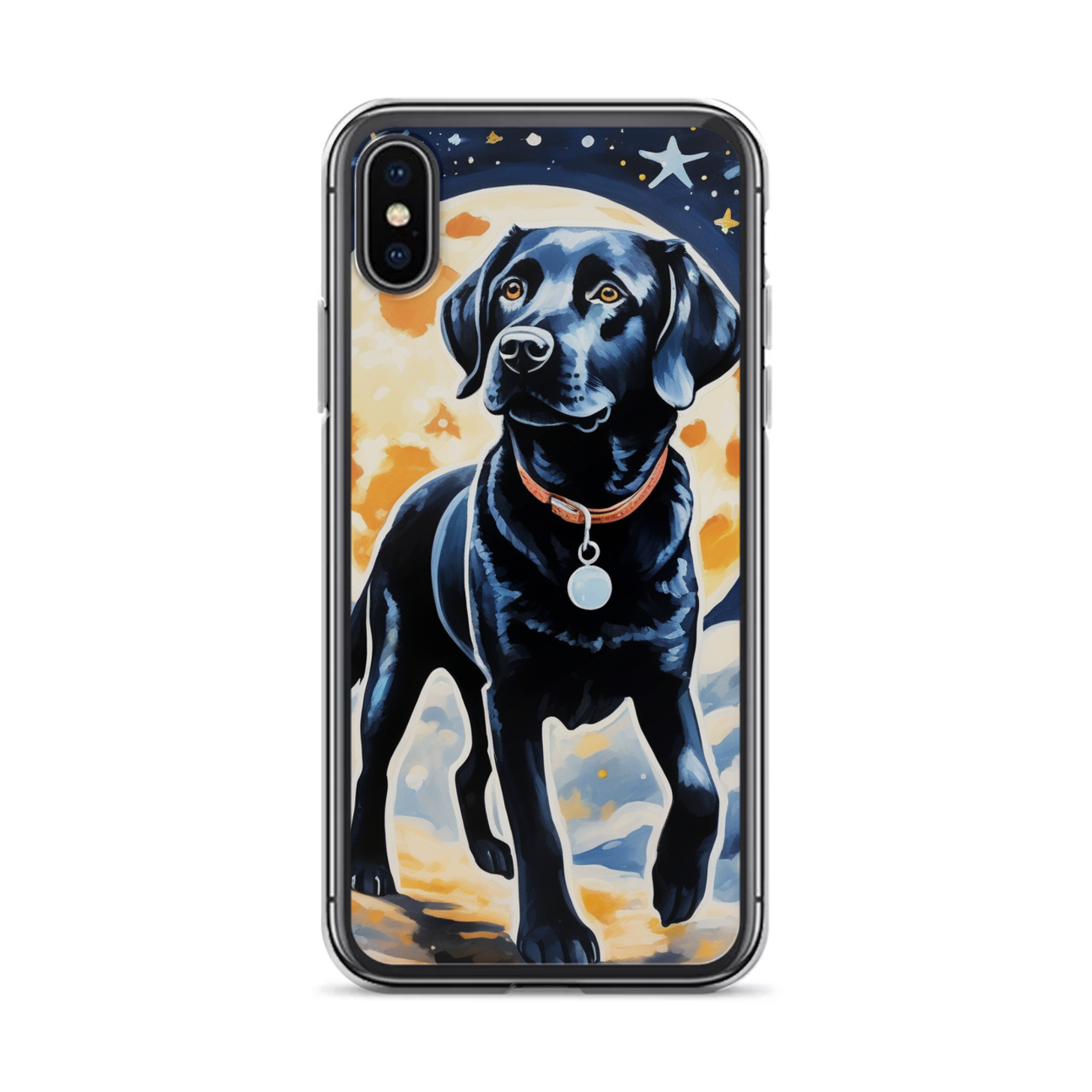 PugMug Custom Black Labrador Retriever iPhone Case
