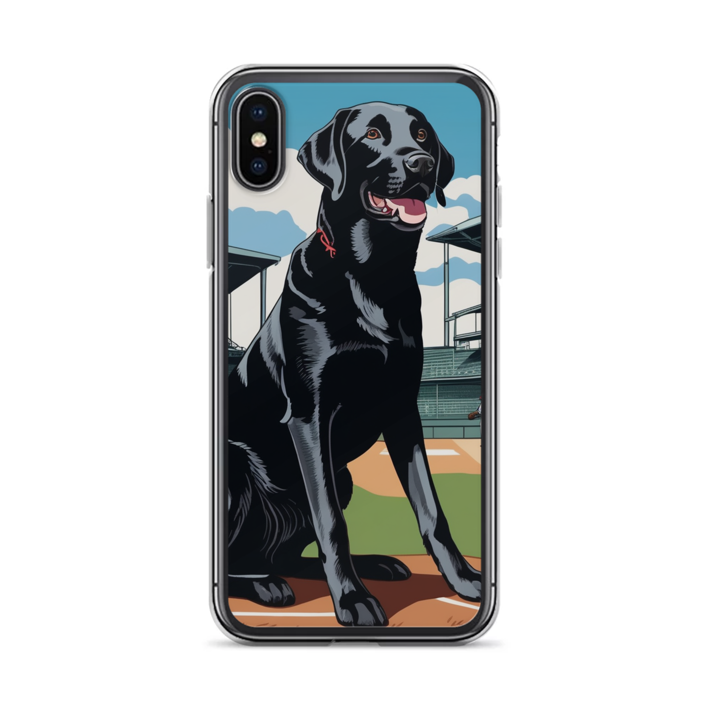 PugMug Custom Black Labrador Retriever iPhone Case