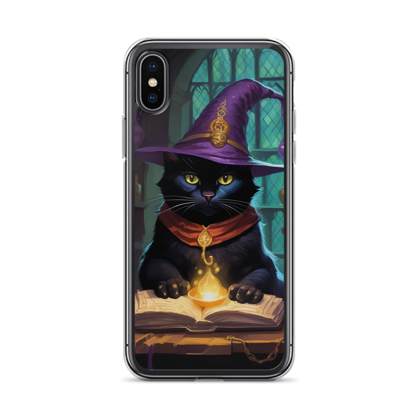 PugMug Custom Black Exotic Cat iPhone Case