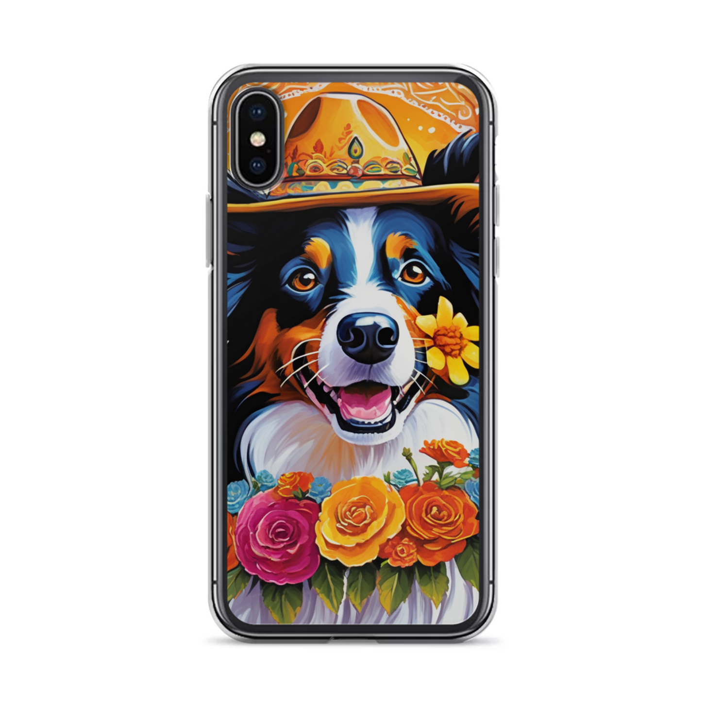 PugMug Custom Border Collie iPhone Case