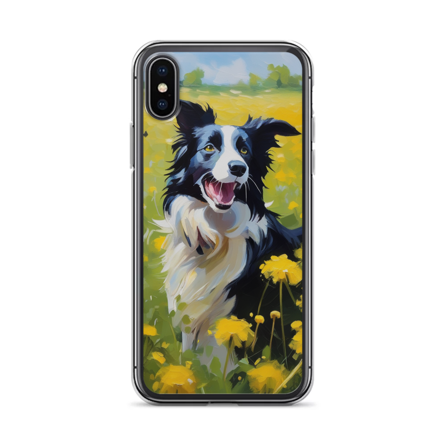 PugMug Custom Border Collie iPhone Case
