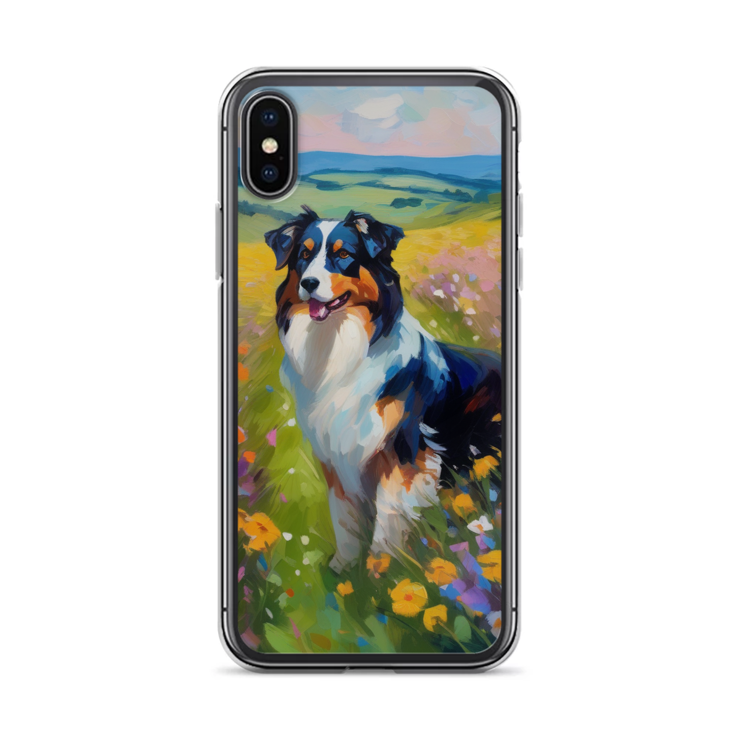 PugMug Custom Miniature American Shepherd iPhone Case