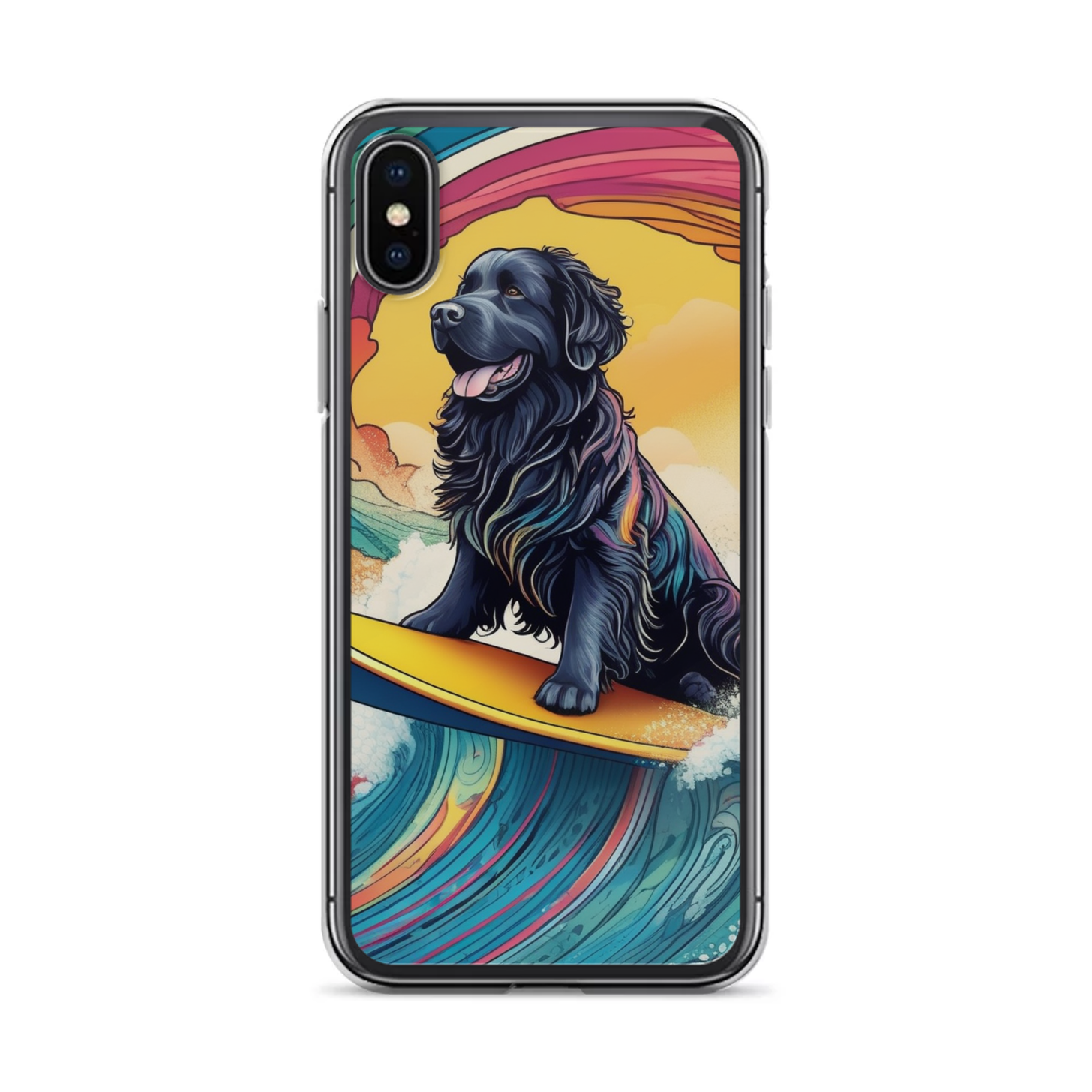 PugMug Custom Newfoundland iPhone Case