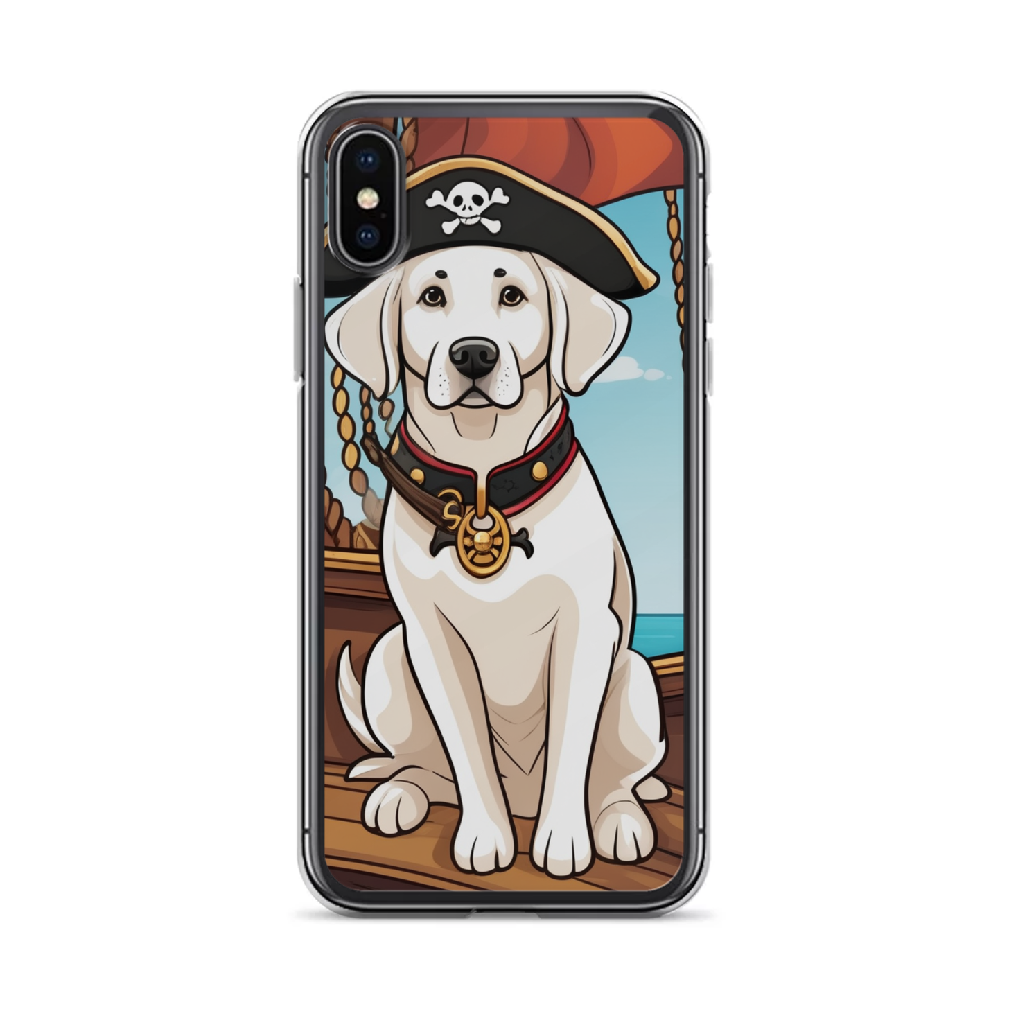 PugMug Custom White Labrador Retriever iPhone Case