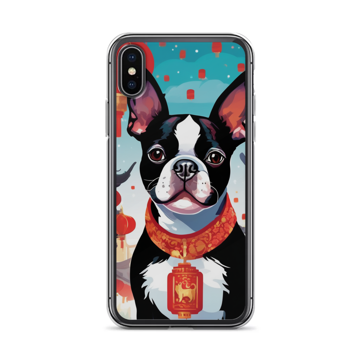 PugMug Custom Boston Terrier iPhone Case