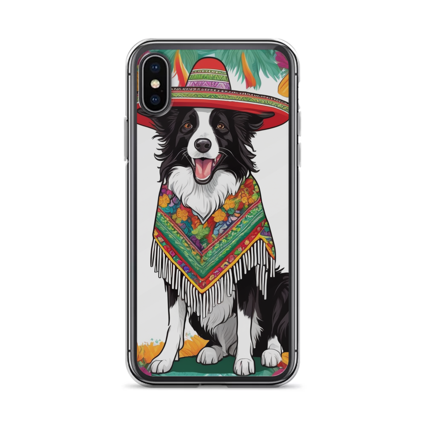 PugMug Custom Border Collie iPhone Case