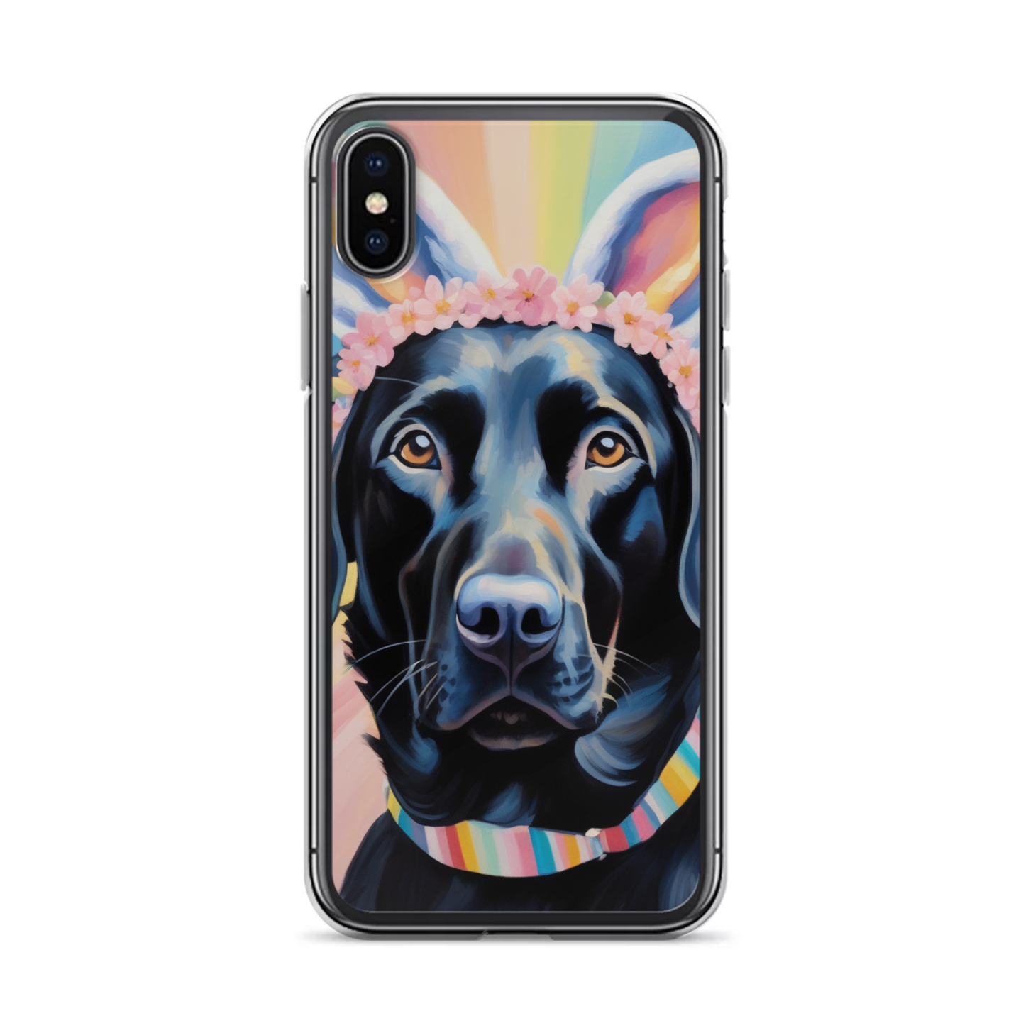 PugMug Custom Black Labrador Retriever iPhone Case