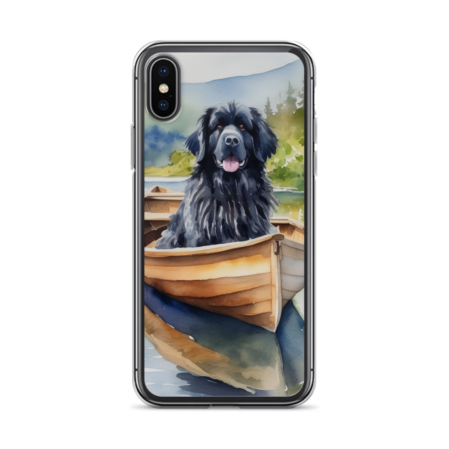 PugMug Custom Newfoundland iPhone Case