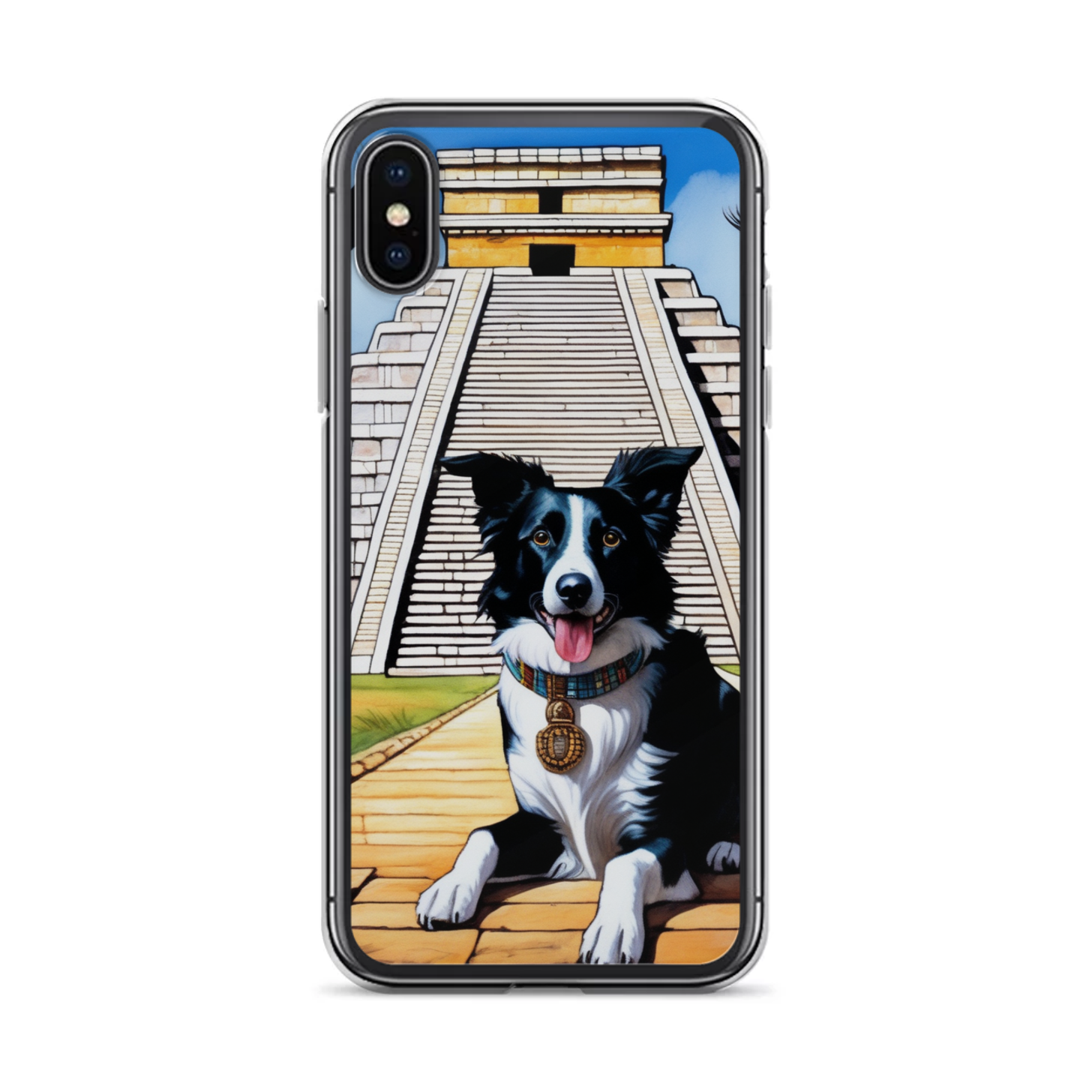 PugMug Custom Border Collie iPhone Case