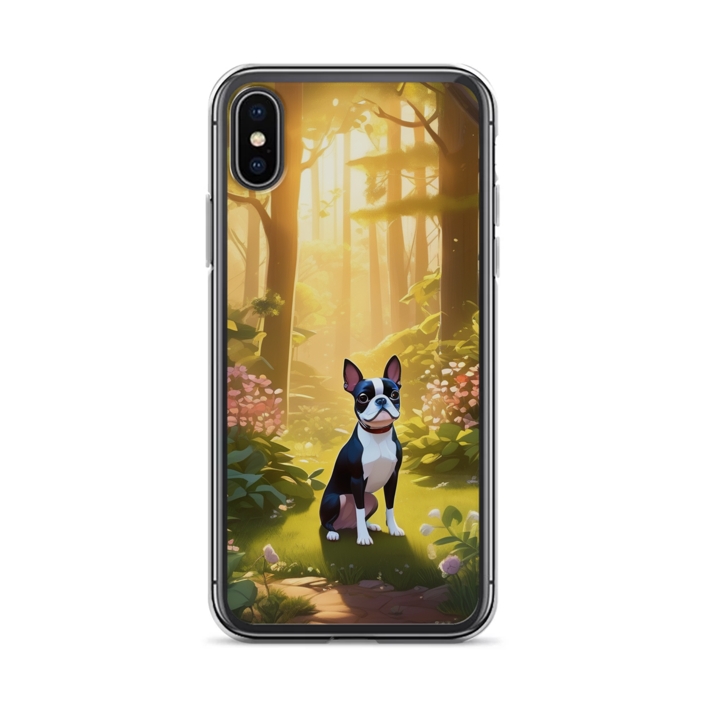 PugMug Custom Boston Terrier iPhone Case
