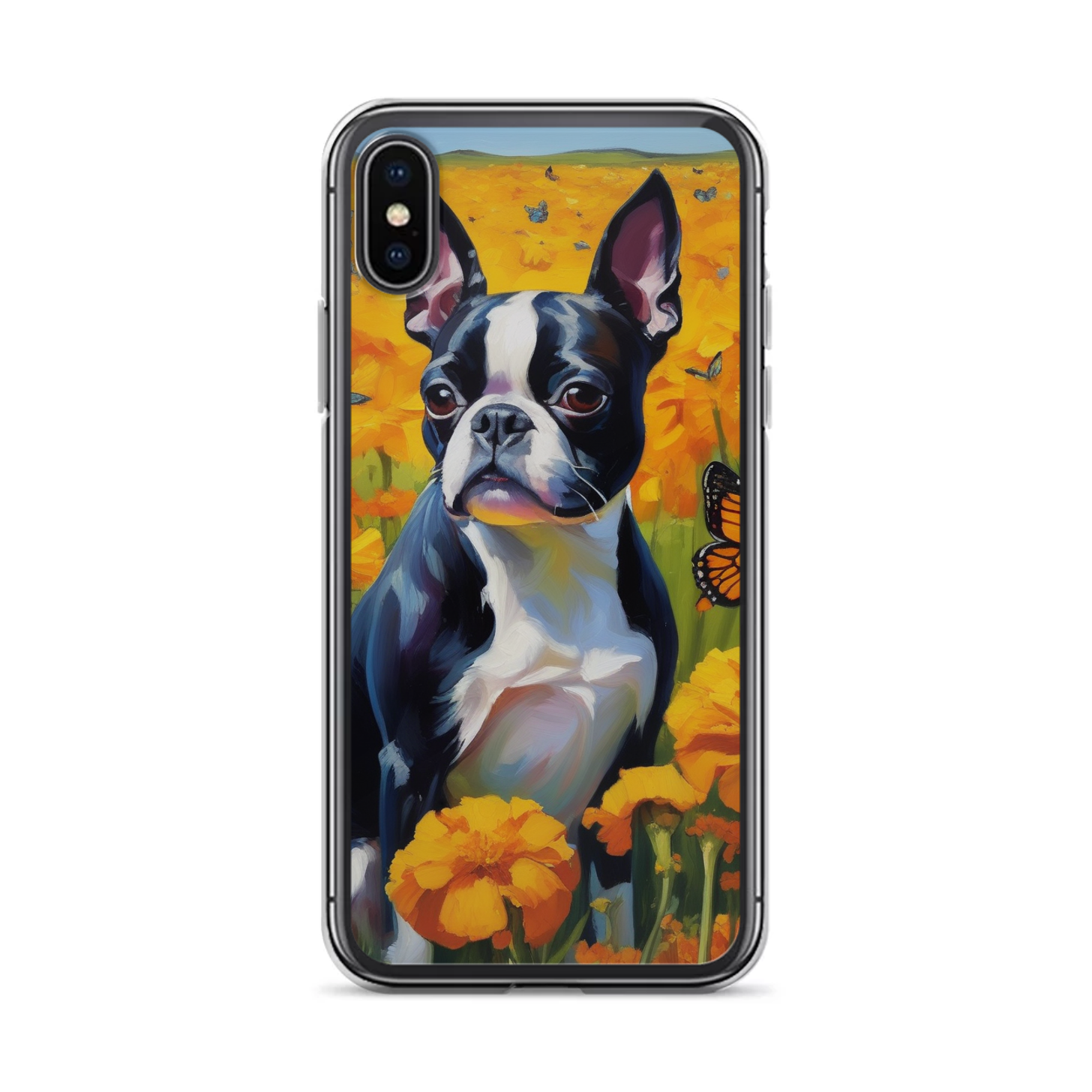 PugMug Custom Boston Terrier iPhone Case