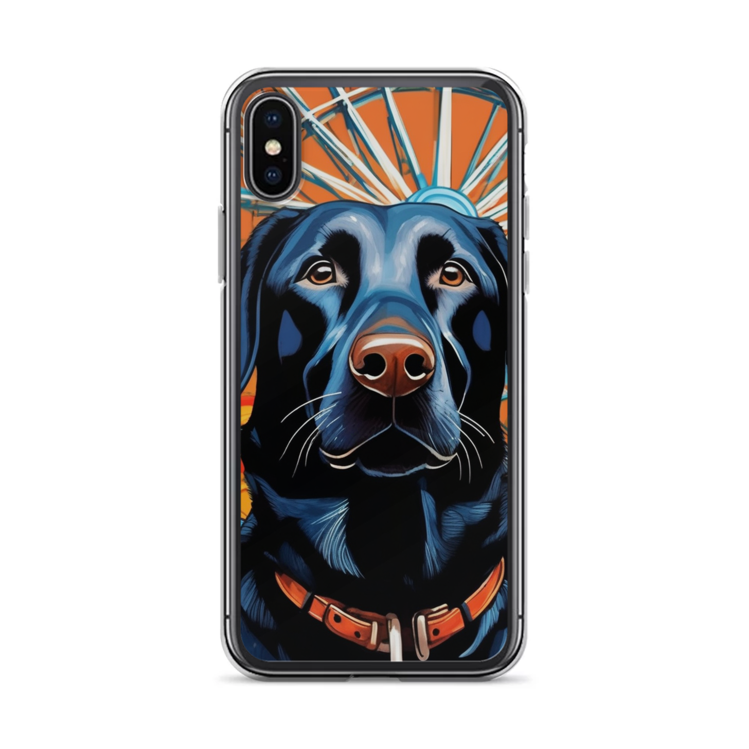 PugMug Custom Black Labrador Retriever iPhone Case