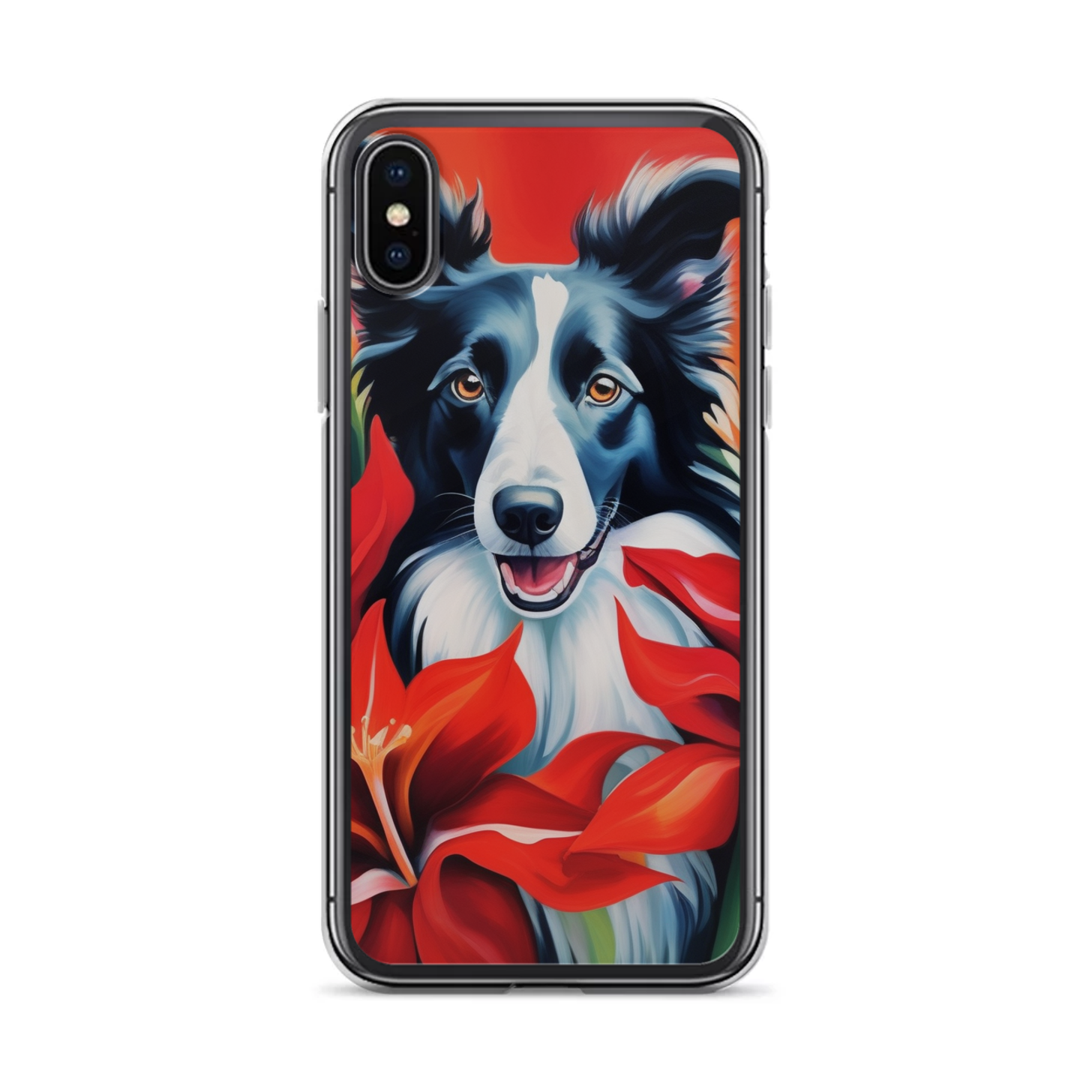 PugMug Custom Border Collie iPhone Case