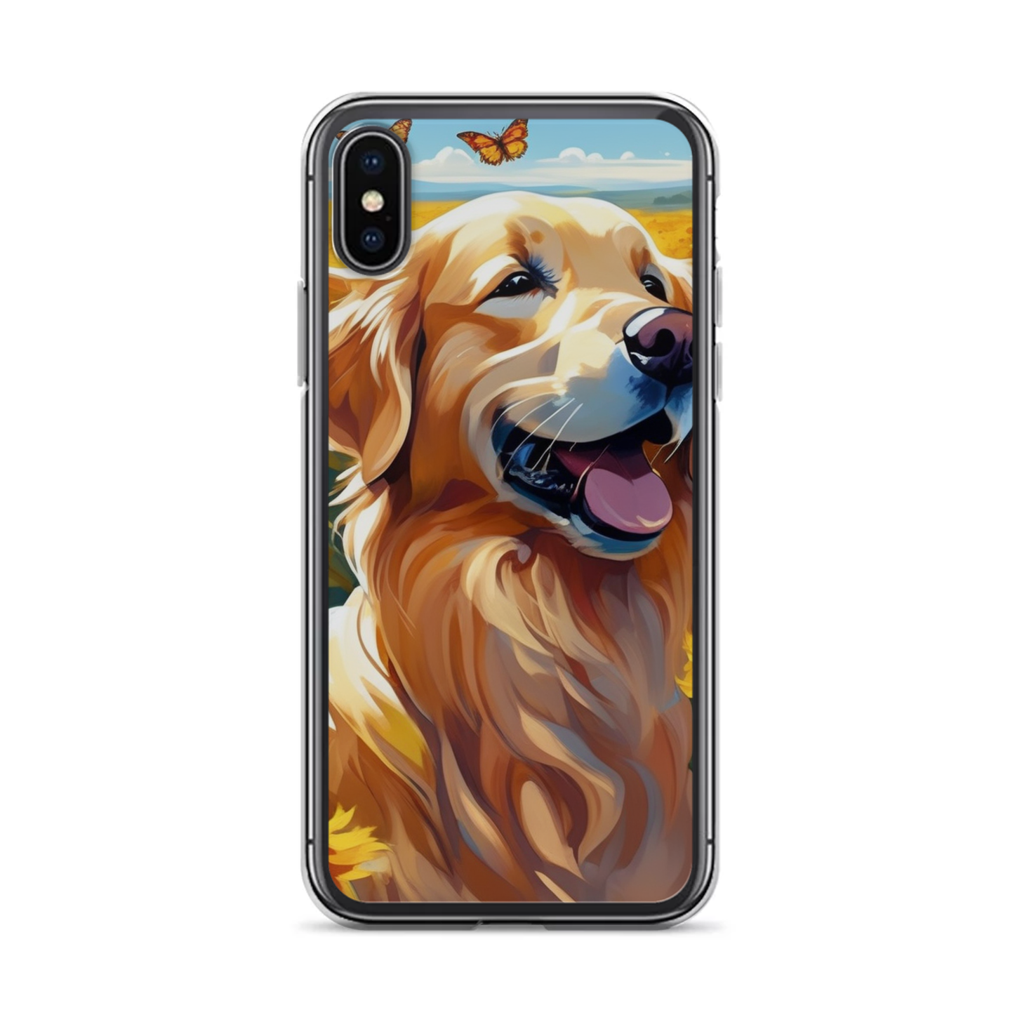 PugMug Custom Golden Retriever iPhone Case