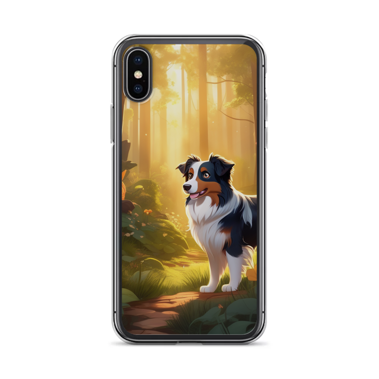 PugMug Custom Australian Shepherd Dog iPhone Case