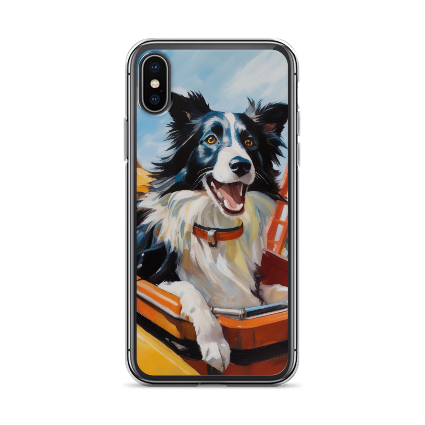 PugMug Custom Border Collie iPhone Case