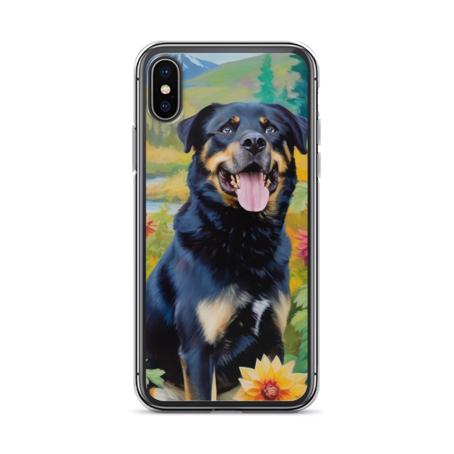 PugMug Custom Blue iPhone Case